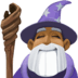 🧙🏾 mage: medium-dark skin tone display on Facebook